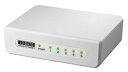 【中古】 I-O DATA 省電力機能搭載 100BASE-TX/10BASE-T対応 5ポートレイヤー2スイッチングハブ ETX-ESH5W