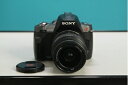 【中古】 ソニー SONY デジタル一眼レフカメラ α330 ズームレンズキット ブラック DSLRA330L/B(2)