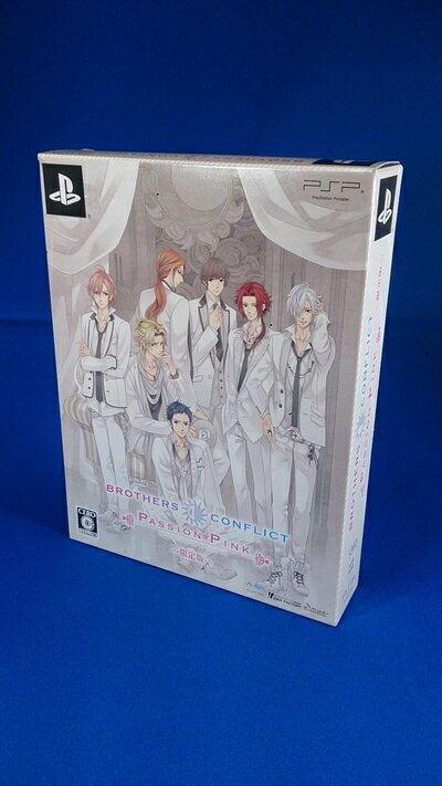 【中古】 BROTHERS CONFLICT Passion Pink(限定版) - PSP ※特典等は付属いたしません。