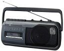 【中古】 Panasonic ラジオカセット グレー RX-M40A-H