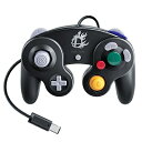 【中古】 ニンテンドーゲームキューブコントローラ スマブラブラック