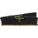 【中古】 CORSAIR DDR4 メモリモジュール VENGEANCE LPX Series 16GB×2枚キット CMK32GX4M2A2400C14(2)