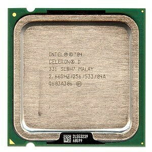 【中古】 Intel Celeron D 331 2.66GHz 533MHz 256KB Socket 775 CPU [並行輸入品]
