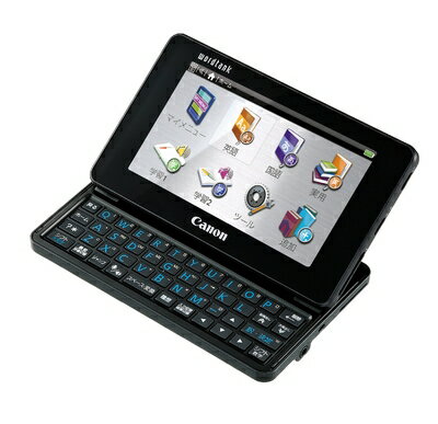 【中古】 Canon 電子辞書 wordtank Z410BK 学生向け英語強化モデル 全面タッチパネル液晶