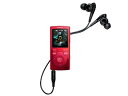 【中古】 SONY ウォークマン Eシリーズ 4GB レッド NW-E063/R