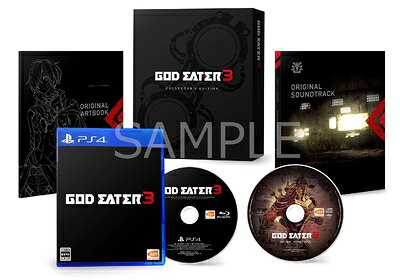 【中古】 【PS4】GOD EATER 3 初回限定生産版【早期購入特典】主人公着せ替え衣装「ヴァジュラくん[獣神]」をダウンロードできるプロダクトコード (封入) 【初回限定生産版特典】主人公着せ替え衣装「ヴァジュラくん[帝王]」をダウンロードできるプロダクトコード (