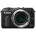 【中古】 Canon ミラーレス一眼カメラ EOS M ボディ ブラック EOSMBK-BODY