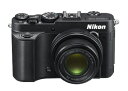 【中古】 Nikon デジタルカメラ COOLPIX P7700 大口径レンズ バリアングル液晶 ブラック P7700BK