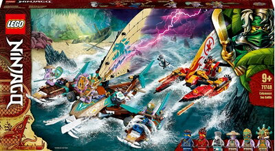 【中古】 レゴ(LEGO) ニンジャゴー ニンジャ 海上の決戦! 71748