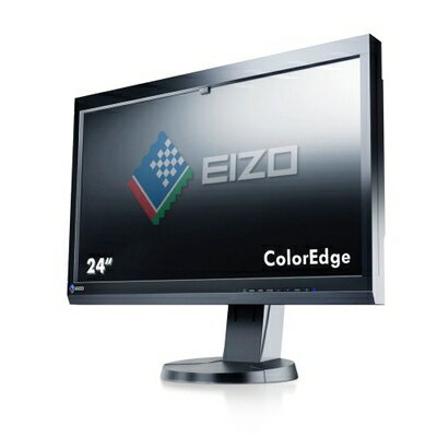 【中古】 EIZO ColorEdge 24型カラーマネジメント液晶モニター 1920×1200 DVI-I DisplayPort HDMI ブラック ColorEdge CX240
