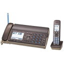【中古】 パナソニック おたっくす デジタルコードレスFAX 子機1台付き 1.9GHz DECT準拠方式 ブラウン KX-PD502DL-T