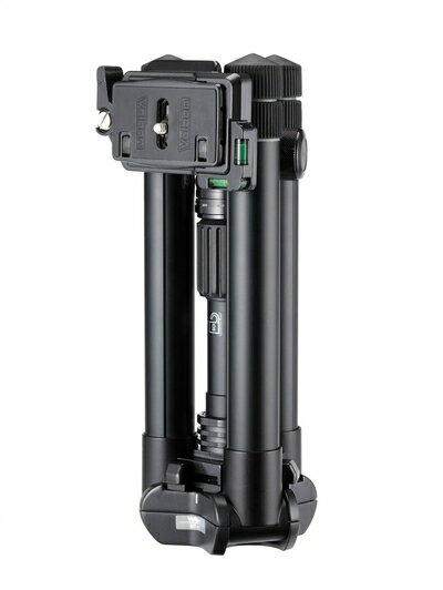 【中古】 Velbon 三脚 ウルトラロック ULTREK UT-63Q 6段 中型 自由雲台付 コマ止め方式 クイックシュー対応 324689