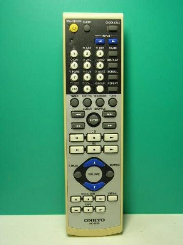 【中古】 ONKYO オーディオリモコン RC-659S