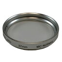 【中古】 MARUMI レンズフィルター 37mm MC-N V37mm シルバー レンズ保護 ビデオカメラ用