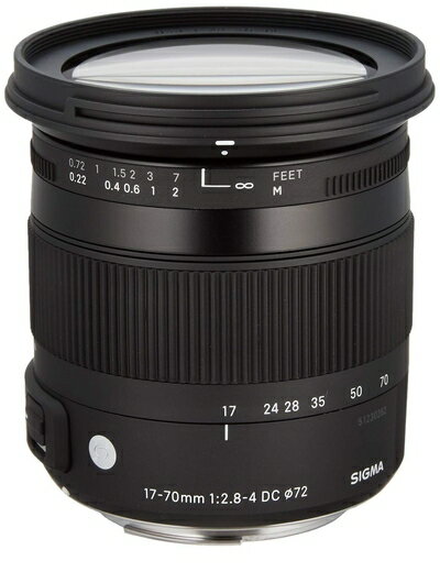 【中古】 SIGMA 17-70mm F2.8-4 DC MACRO OS HS