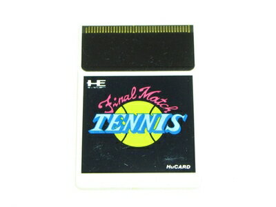【中古】 ファイナルマッチテニス 【PCエンジン】