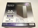 【中古】 ソニー PC&TV録画用 据え置き型HDD(3TB) 黒