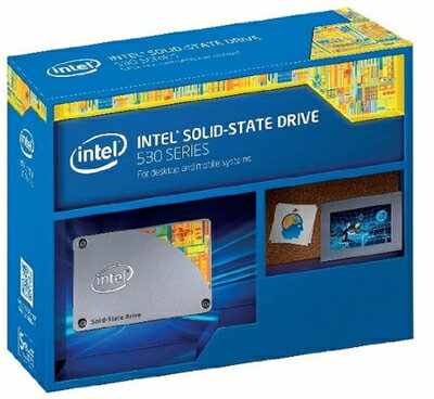 【中古】 インテル Boxed SSD 530 Series 120GB MLC 2.5inch DaleCrest Reseller Box SSDSC2BW120A4K5
