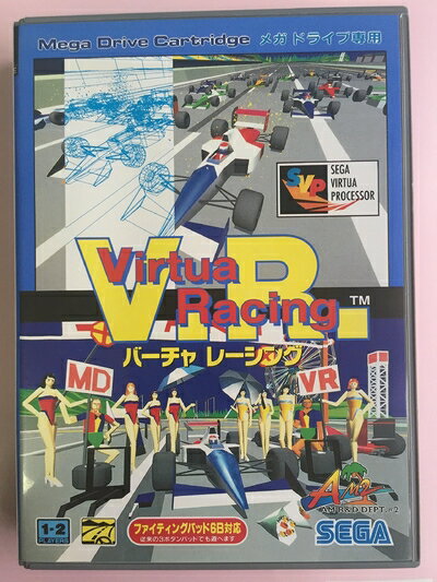 【中古】 V.R.バーチャレーシング MD 【メガドライブ】