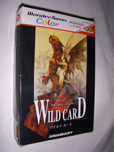 【中古】 ワイルドカード WSC 【ワンダースワン】　※外箱等はございません。