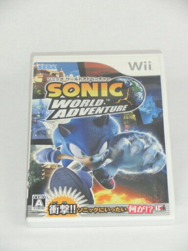 【中古】 ソニック ワールド アドベンチャー - Wii 【中古】 ソニック ワールド アドベンチャー - Wii