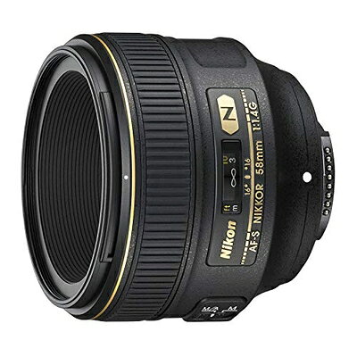 【中古】 Nikon 単焦点レンズ AF-S NIKKOR 58mm f/1.4G Fマウント フルサイズ対応