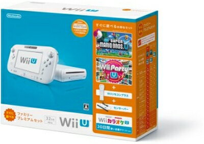 【中古】 Wii U すぐに遊べるファミリープレミアムセット(シロ)