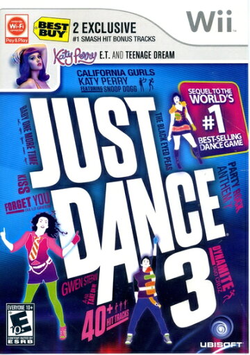 【中古】 Just Dance 3 with Katy Perry Bonus Tracks for Wii (2014)(北米版) 【中古】 Just Dance 3 with Katy Perry Bonus Tracks for Wii (2014)(北米版)