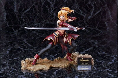 【中古】 アニプレックス Fate/Apocrypha 赤のセイバー -聖杯大戦- 1/7スケールフィギュア