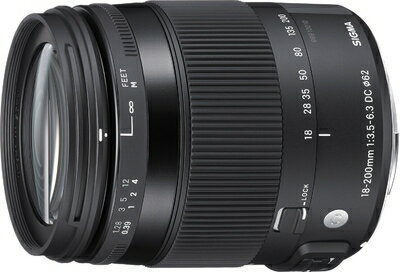 【中古】 SIGMA 18-200mm F3.5-6.3 DC MACRO OS