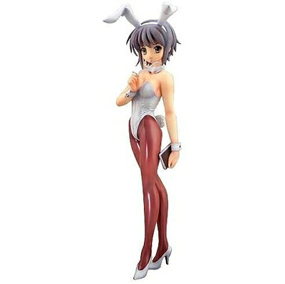 【お届け日について】お届け日の"指定なし"で、記載の最短日より早くお届けできる場合が多いです。お品物をなるべく早くお受け取りしたい場合は、お届け日を"指定なし"にてご注文ください。お届け日をご指定頂いた場合、ご注文後の変更はできかねます。【要注意事項】掲載されておりますお写真画像は全てイメージとなり、お送りするものを保証するものではございませんので、必ず下記事項を一読ください。【お品物お届けまでの流れについて】・ご注文：24時間365日受け付けております。・ご注文の確認と入金：入金*が完了いたしましたらお品物の手配をさせていただきます・お届け：商品ページにございます最短お届け日数±3日前後でのお届けとなります。*前払いやお支払いが遅れた場合は入金確認後配送手配となります、ご理解くださいますようお願いいたします。【中古品の不良対応について】・お品物に不具合がある場合、到着より7日間は返品交換対応*を承ります。初期不良がございましたら、購入履歴の「ショップへお問い合わせ」より不具合内容を添えてご連絡ください。*代替え品のご提案ができない場合ご返金となりますので、ご了承ください。・お品物販売前に動作確認をしておりますが、中古品という特性上配送時に問題が起こる可能性もございます。お手数おかけいたしますが、お品物ご到着後お早めにご確認をお願い申し上げます。【在庫切れ等について】弊社は他モールと併売を行っている兼ね合いで、在庫反映システムの処理が遅れてしまい在庫のない商品が販売中となっている場合がございます。完売していた場合はメールにてご連絡いただきますの絵、ご了承ください。【重要】・当社中古品は、製品を利用する上で問題のないものを取り扱っておりますので、ご安心して、ご購入いただければ幸いです。・商品の画像及びシリアルナンバーを弊社の方で控えておりますので、すり替え・模造品対策店舗として安心してお買い求めください。・プラモデルの中古品は、組み立て前の物で基本完品となります。買取品や箱など外装に汚れや凹みがあるため、中古品として出品しております。・プラモデル以外の中古品は、外箱,取り扱い説明書等は付属いたしませんが、商品として問題があるものではございません。・商品名に【付属、特典、○○付き、ダウンロードコード】等の記載があっても中古品の場合は基本的にこれらは付属致しません。下記はメーカーインフォになりますため、保証等の記載がある場合や、付属品詳細の記載がある場合がございますが、こちらの製品は中古品ですのでメーカー保証の対象外となり、付属品に関しましても、製品の機能として損なわない付属品（保存袋、ストラップ...ect）は基本的には付属いたしません。かならずご理解いただいた上で、ご購入ください。涼宮ハルヒの憂鬱 長門有希 バニーガールver. ホワイトバニーver. ノーマルカラー (1/6スケールPVC塗装済み完成品)