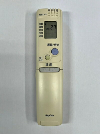 【中古】 サンヨー エアコンリモコン RCS-ZP1