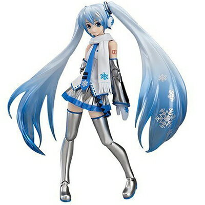【中古】 figma キャラクター・ボーカル・シリーズ01 初音ミク 雪ミク ノンスケール ABS&PVC製 塗装済み可動フィギュア