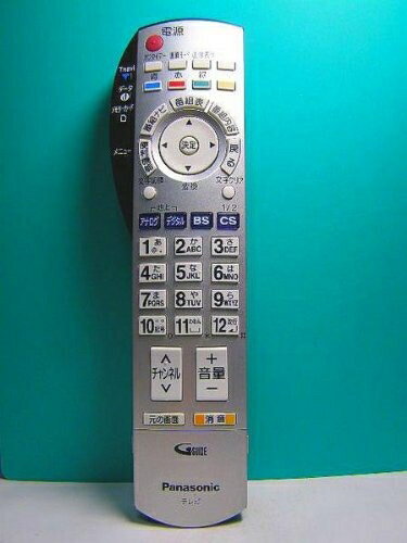【中古】 パナソニック テレビリモコン EUR7649Z10