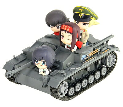 【中古】 ぺあどっと ガールズ&パンツァー 3号突撃砲F型 エンディングVer.全国大会時 ノンスケール 塗装済み完成品 PD52