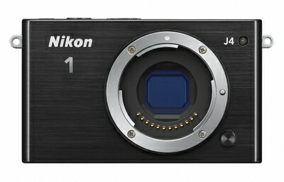 【中古】 Nikon ミラーレス一眼 Nikon1 J4 ボディ ブラック J4BK