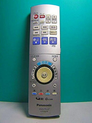 【中古】 Panasonic DVDビデオレコーダー用リモコン EUR7655Y30 【中古】 Panasonic DVDビデオレコーダー用リモコン EUR7655Y30