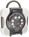 【中古】 Twinbird 防水CDプレーヤー ブラウン AV-J166BR