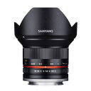 【中古】 SAMYANG 単焦点広角レンズ 12mm F2.0 ブラック ソニー αE用 APS-C用