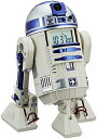 【中古】 スター・ウォーズ R2-D2 目覚まし時計 音声・アクション付き 白 リズム時計 8ZDA21BZ03