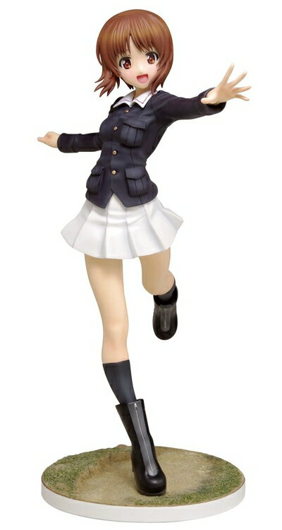 【中古】 ドリームテック ガールズ&パンツァー 西住 みほ パンツァージャケットVer. 1/8スケール PVC製 塗装済み 完成品 フィギュア