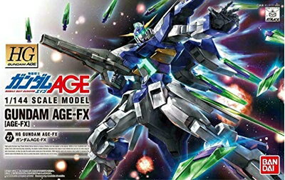 【中古】 HG 機動戦士ガンダムAGE ガンダムAGE-FX 1/144スケール 色分け済みプラモデル