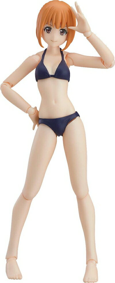 【中古】 figma 水着女性body [エミリ] ノンスケール ABS&PVC製 塗装済み可動フィギュア
