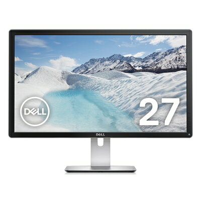 【中古】 Dell ディスプレイ モニター P2715Q 27インチ/4K/IPS非光沢/6ms/HDMI,DPx2(MST)/sRGB99%/USBハブ
