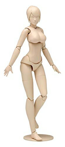 【中古】 ウェーブ 1/12 オプションシステムシリーズ ムーバブルボディ 女性型 (Cバージョン) 全高13.5cm プラモデル SR024