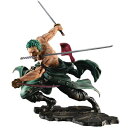 【中古】 Portrait.Of.Pirates ワンピース “SA-MAXIMUM” ロロノア・ゾロ Ver. 三・千・世・界!!! 完成品フィギュア(メガト...