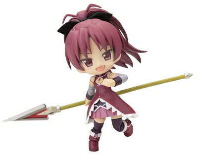 【中古】 コトブキヤ キューポッシュ 魔法少女まどか☆マギカ 佐倉杏子 ノンスケール PVC製 塗装済み可動フィギュア