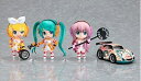 【中古】 【修正デカールなし】ねんどろいどぷち レーシングミクセット 2010 Ver. (プルバックカー:白色) (ニコニコ直販限定販売)