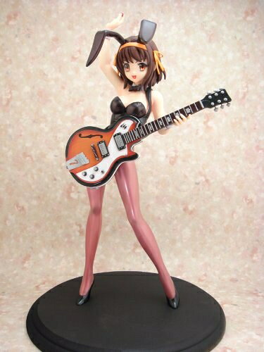【中古】 涼宮ハルヒの憂鬱 涼宮ハルヒ バニーガールVer ブラックバニーVer (1/6スケールPVC塗装済み完成品)