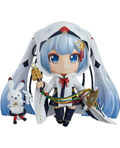 【中古】 ねんどろいど 雪ミク タンチョウ巫女Ver. (SNOW MIKU 2018、ワンダーフェスティバル2018[冬]等限定)